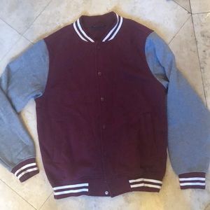 Letterman type sweatshirt